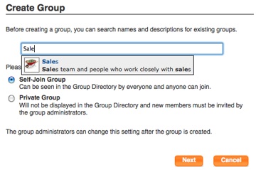 Create Group Create Group
