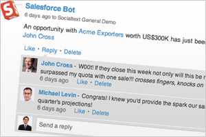Socialtext 5.0 Integration